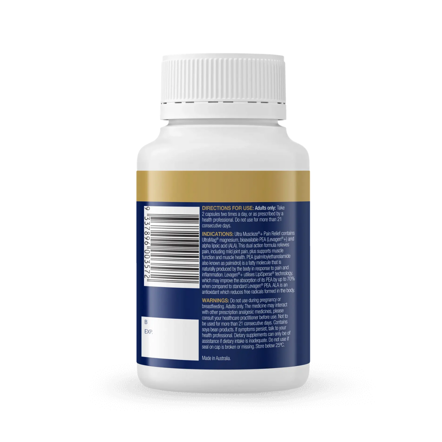 BioCeuticals Ultra Muscleze® + Pain Relief