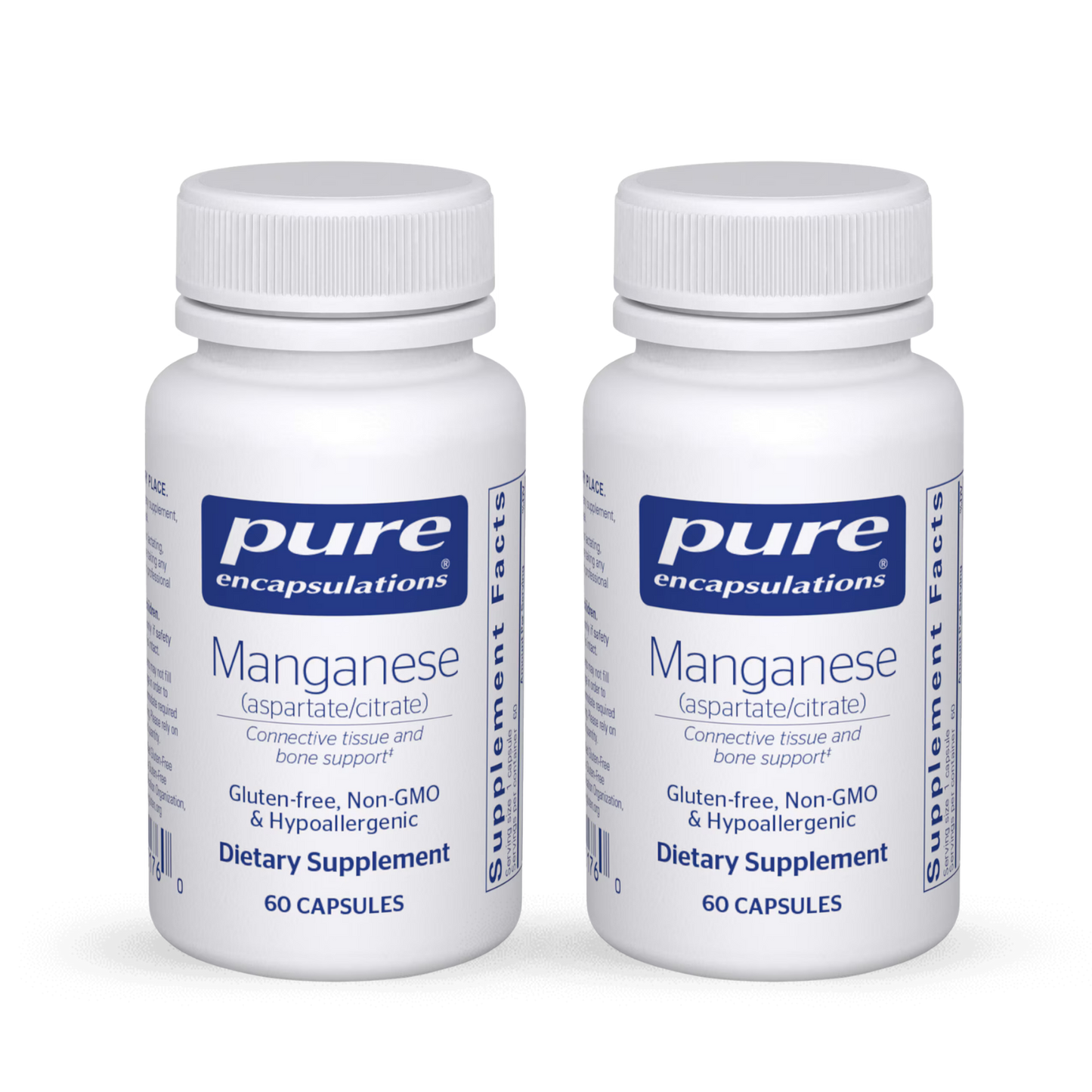 Manganese (aspartate/citrate) 60 Capsules