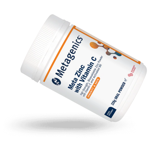 Metagenics Meta Zinc with Vitamin C Raspberry 228g