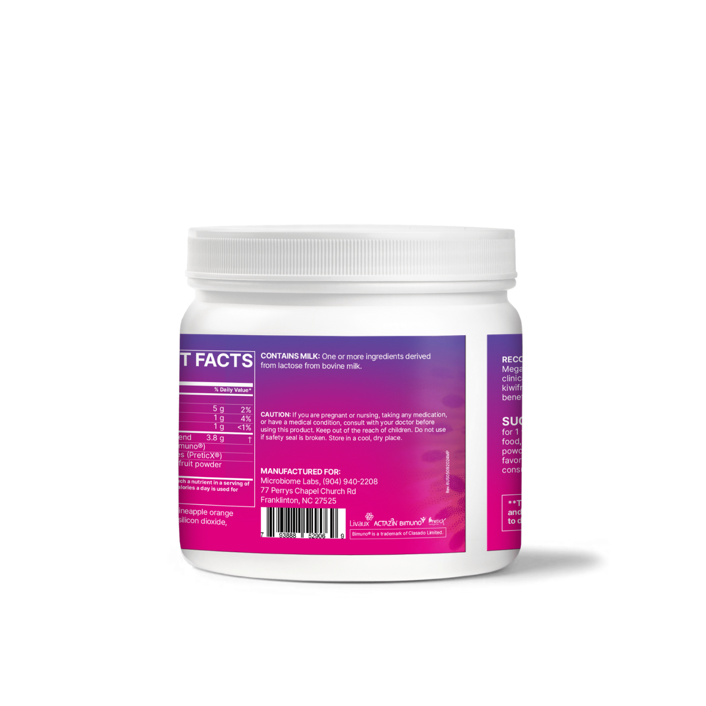 Microbiome Labs MegaPre Powder 144.5g
