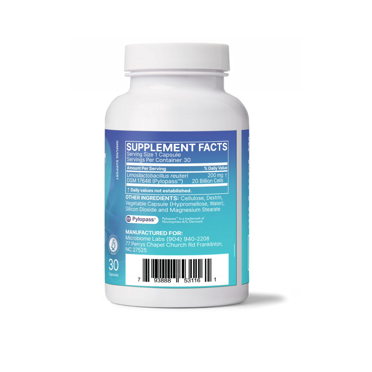 Microbiome Labs PyloGuard 30 Capsules