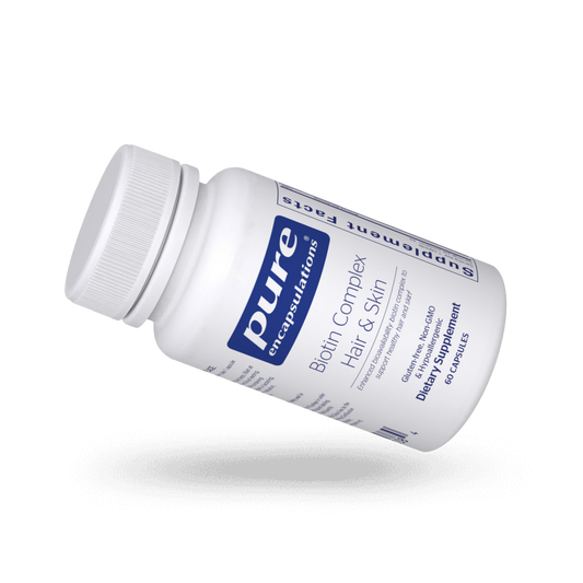 Pure Encapsulations Biotin Complex Hair & Skin 60 Capsules