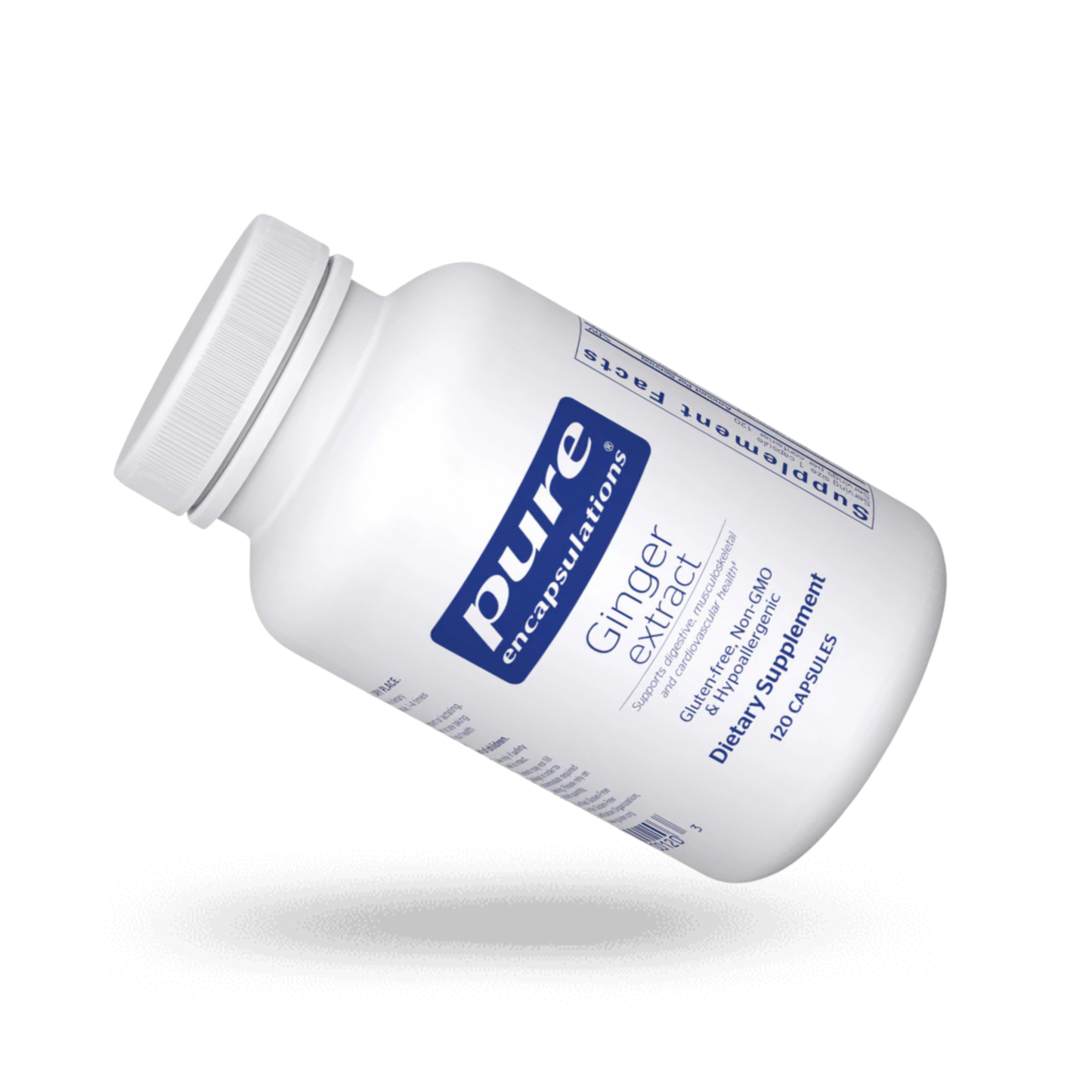 Pure Encapsulations Ginger Extract 120 Capsules