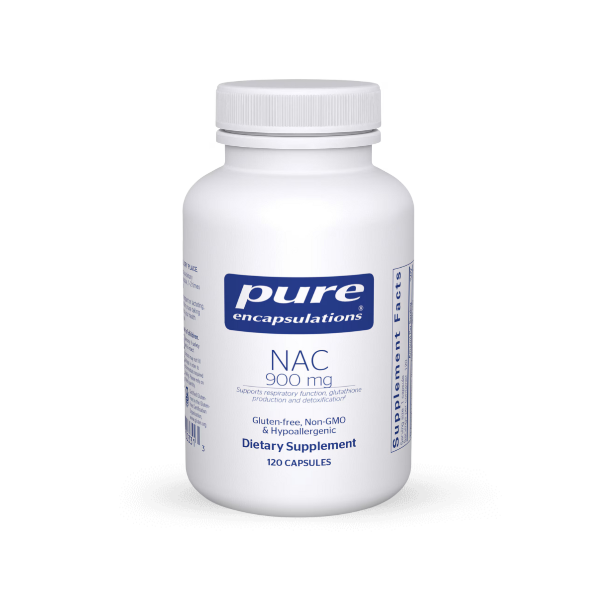 Pure Encapsulations NAC 900mg 120 Veg Capsules
