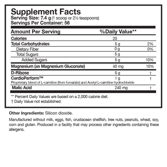 Researched Nutritionals RibosCardio™ Powder 414.4g