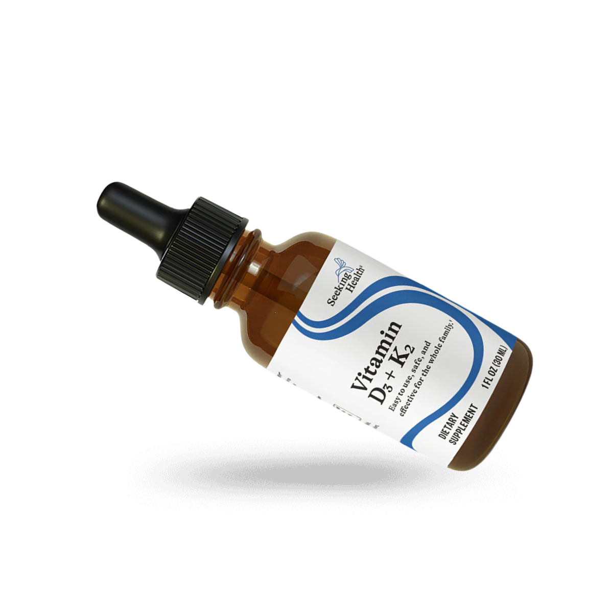 Seeking Health Vitamin D3 + K2 Drops 30mL