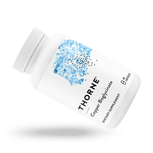 Thorne Copper Bisglycinate 60 Capsules