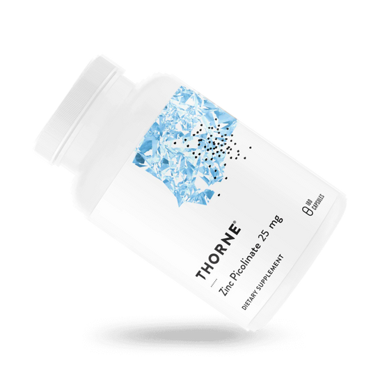 Thorne Zinc Picolinate 25mg 180 Capsules