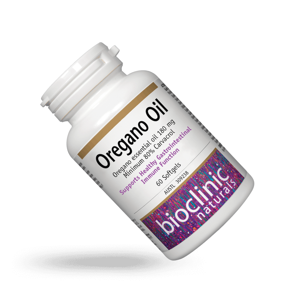 Bioclinic Naturals Oregano Oil 60 Capsules