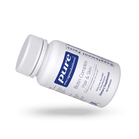 Pure Encapsulations Biotin Complex Hair & Skin 60 Capsules