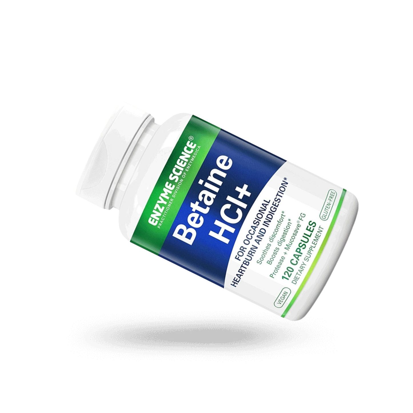 enzyme science Betaine HCl+ 120 Capsules