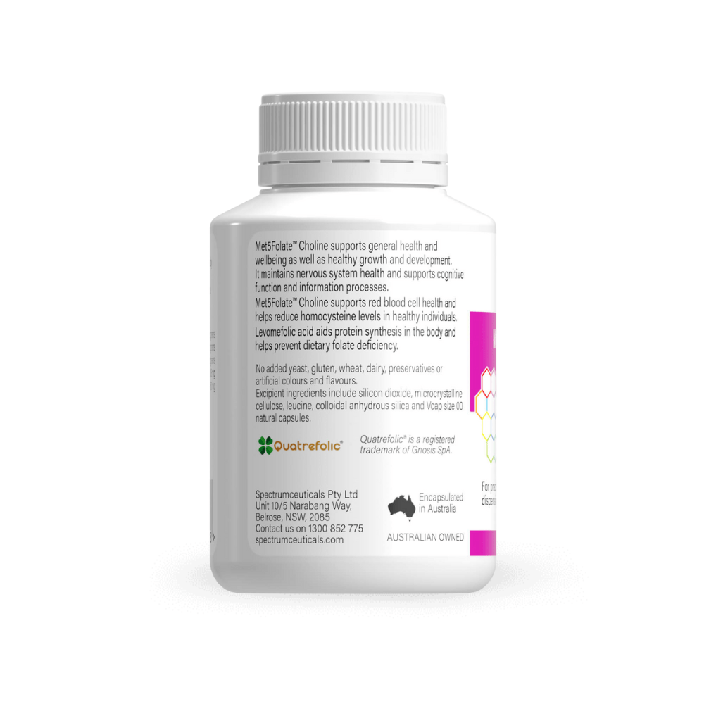 Met5Folate Choline 90 Capsules