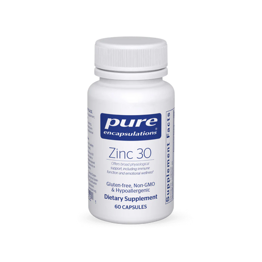 Pure Encapsulations Zinc 30 - 60 Capsules