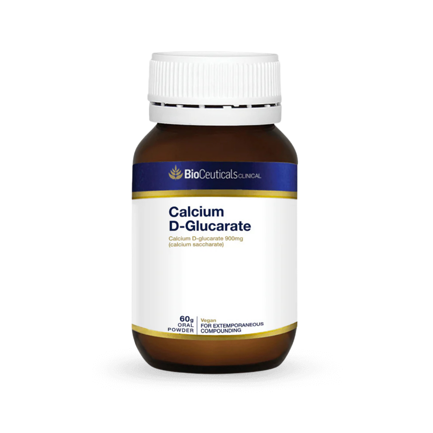 BioCeuticals Clinical C Calcium D-Glucarate 60g