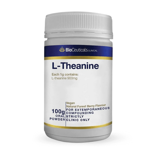 BioCeuticals Clinical L-Theanine 100 g Forest Berry