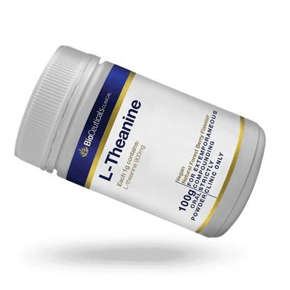 BioCeuticals Clinical L-Theanine 100 g Forest Berry