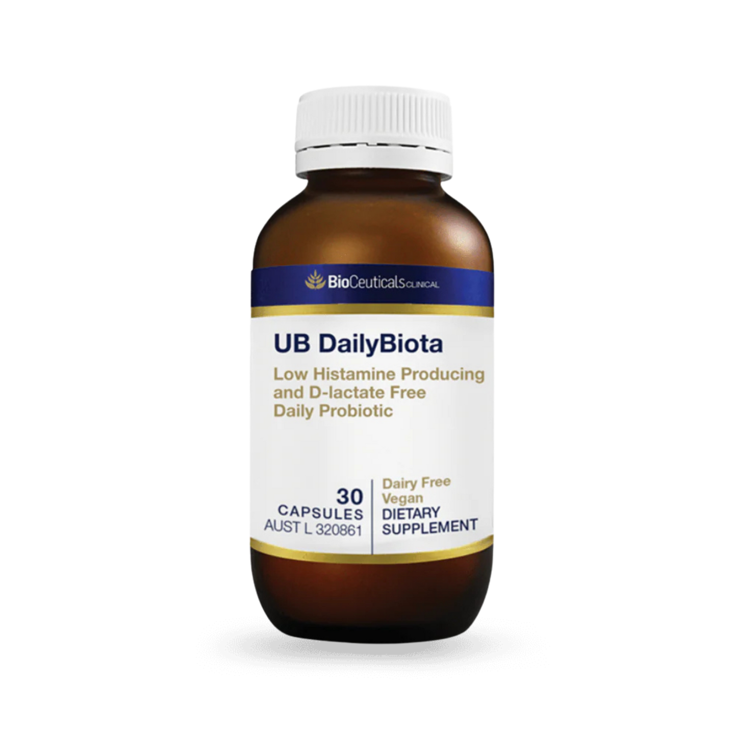 BioCeuticals Clinical UB DailyBiota 30 Capsules