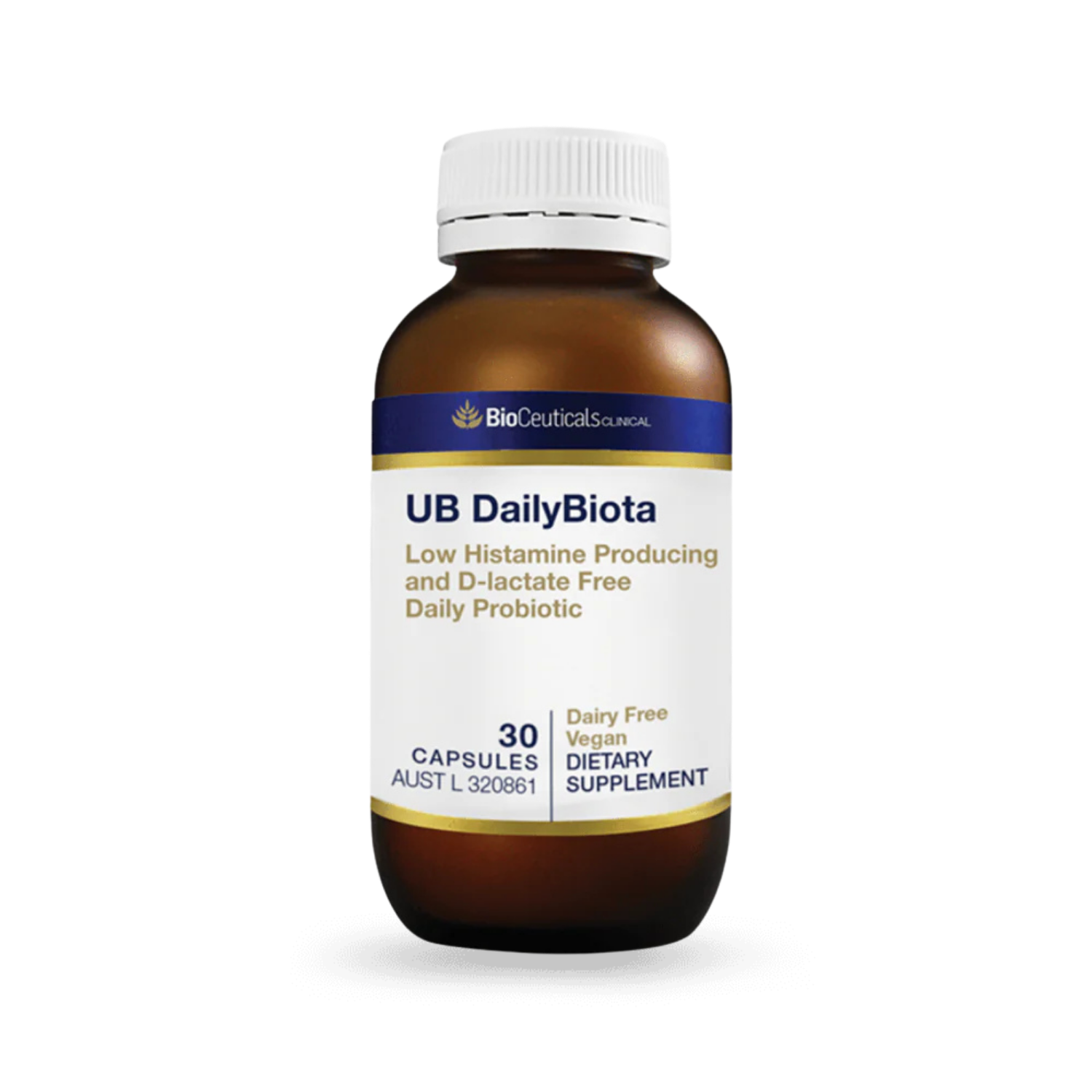 BioCeuticals Clinical UB DailyBiota 30 Capsules