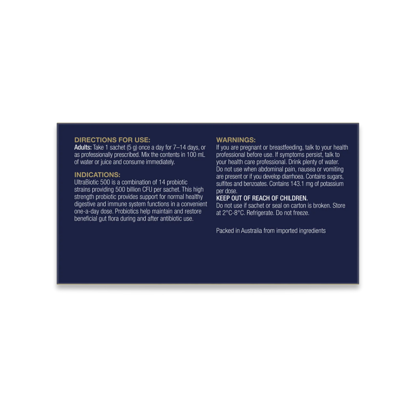 BioCeuticals UltraBiotic 500