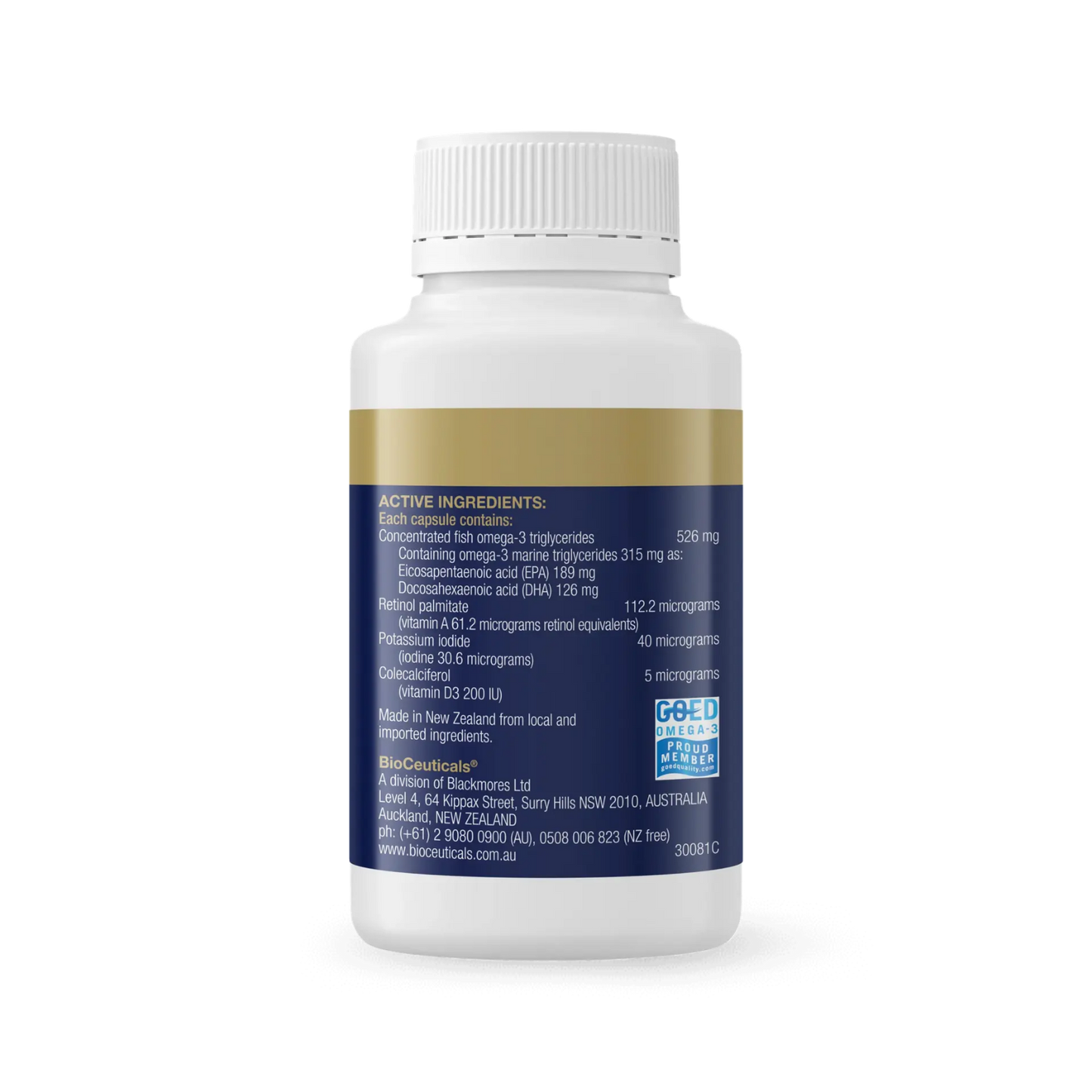 BioCeuticals UltraClean OmegaFactors for Juniors