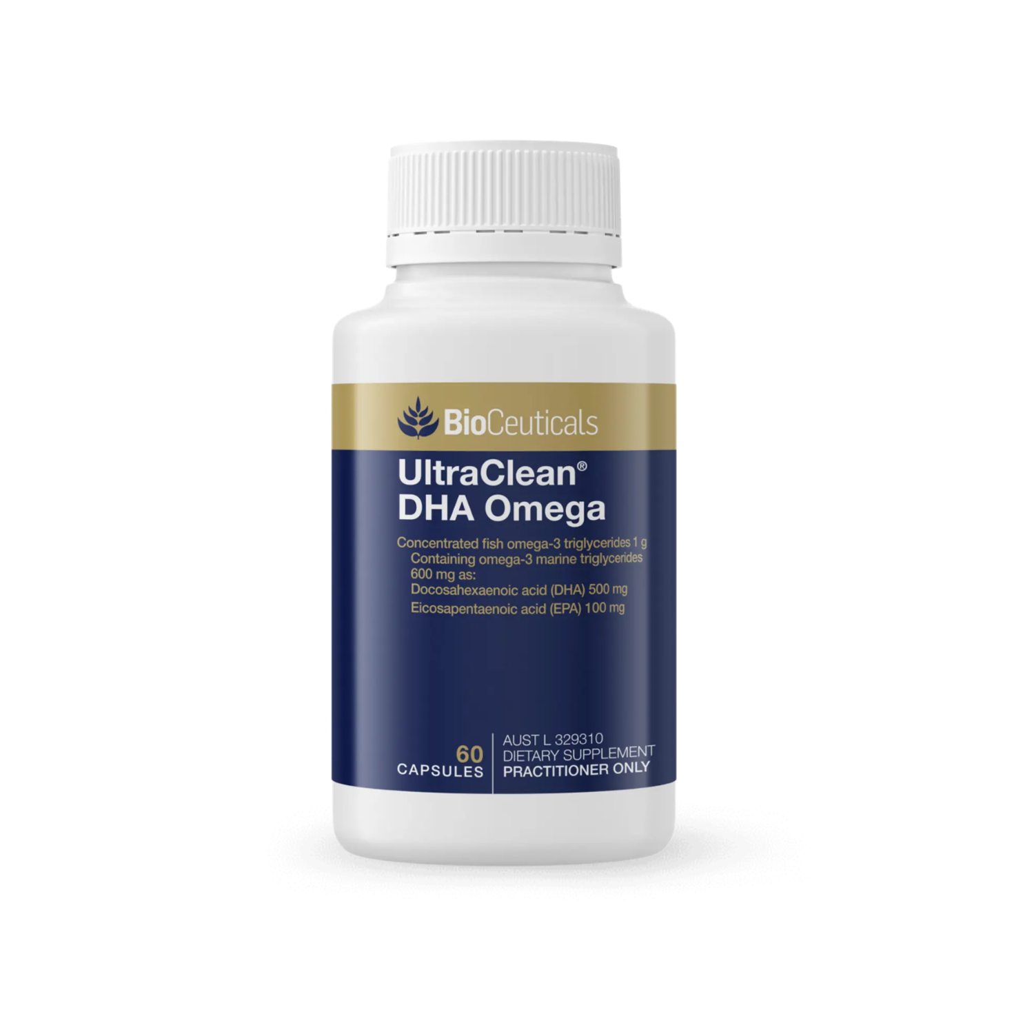 BioCeuticals UltraClean DHA Omega 60 Capsules | Millevita
