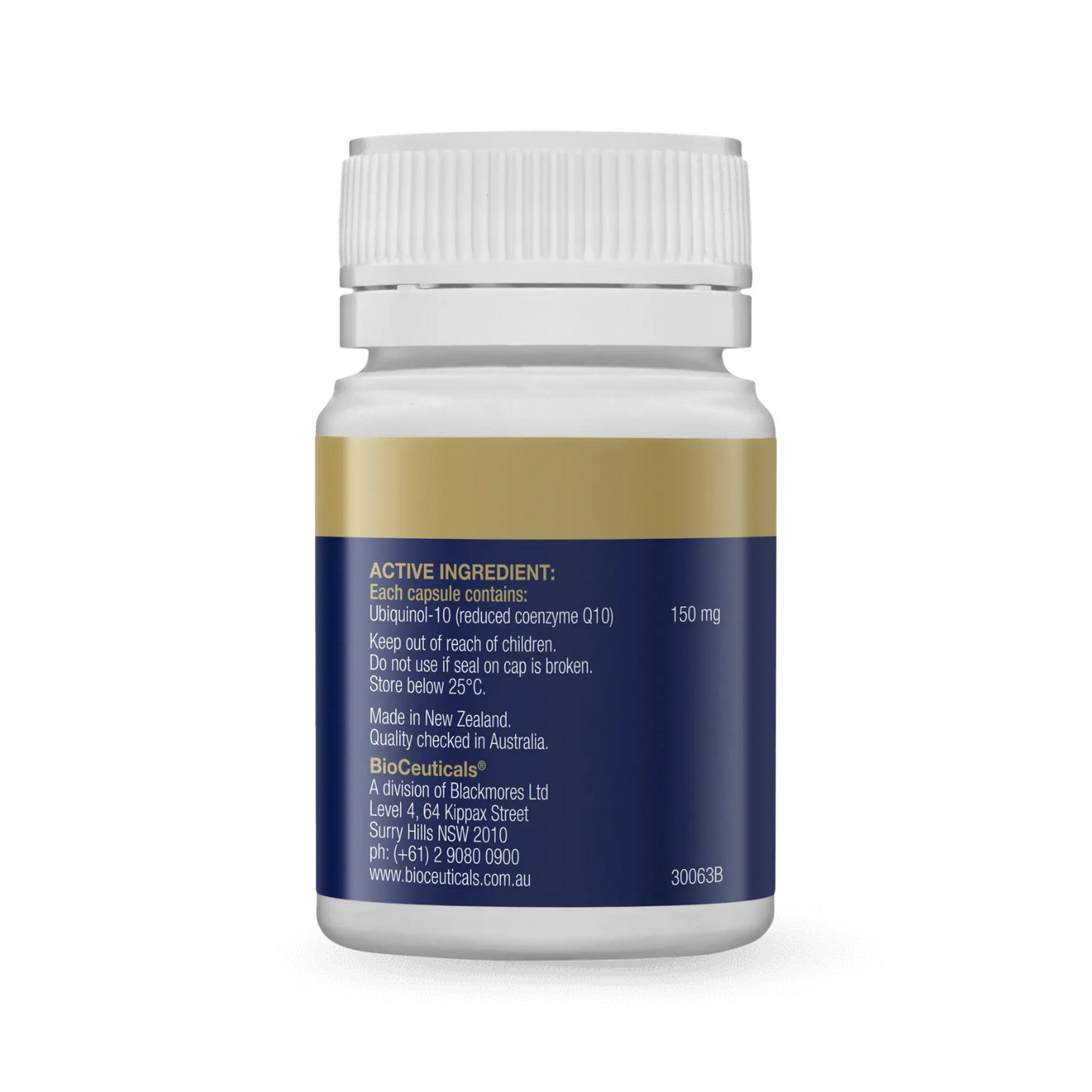 BioCeuticals Ubiquinol BioActive 150mg