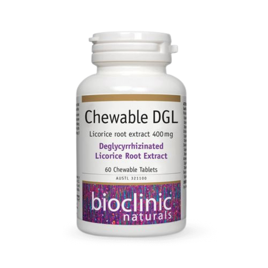 Bioclinic Naturals Chewable DGL 60ct