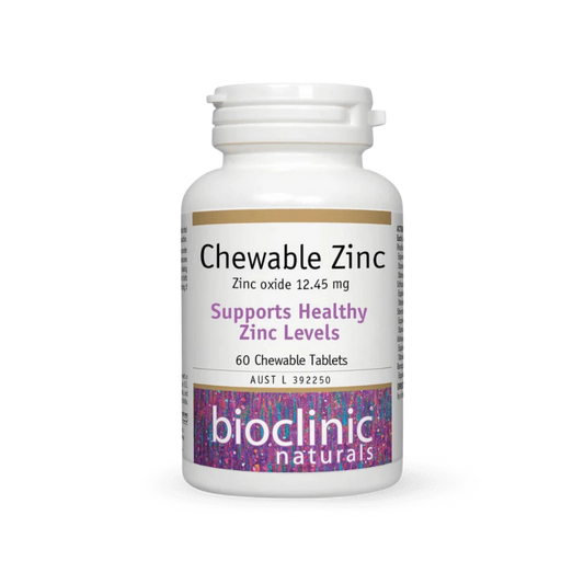 Bioclinic Naturals Chewable Zinc 60ct