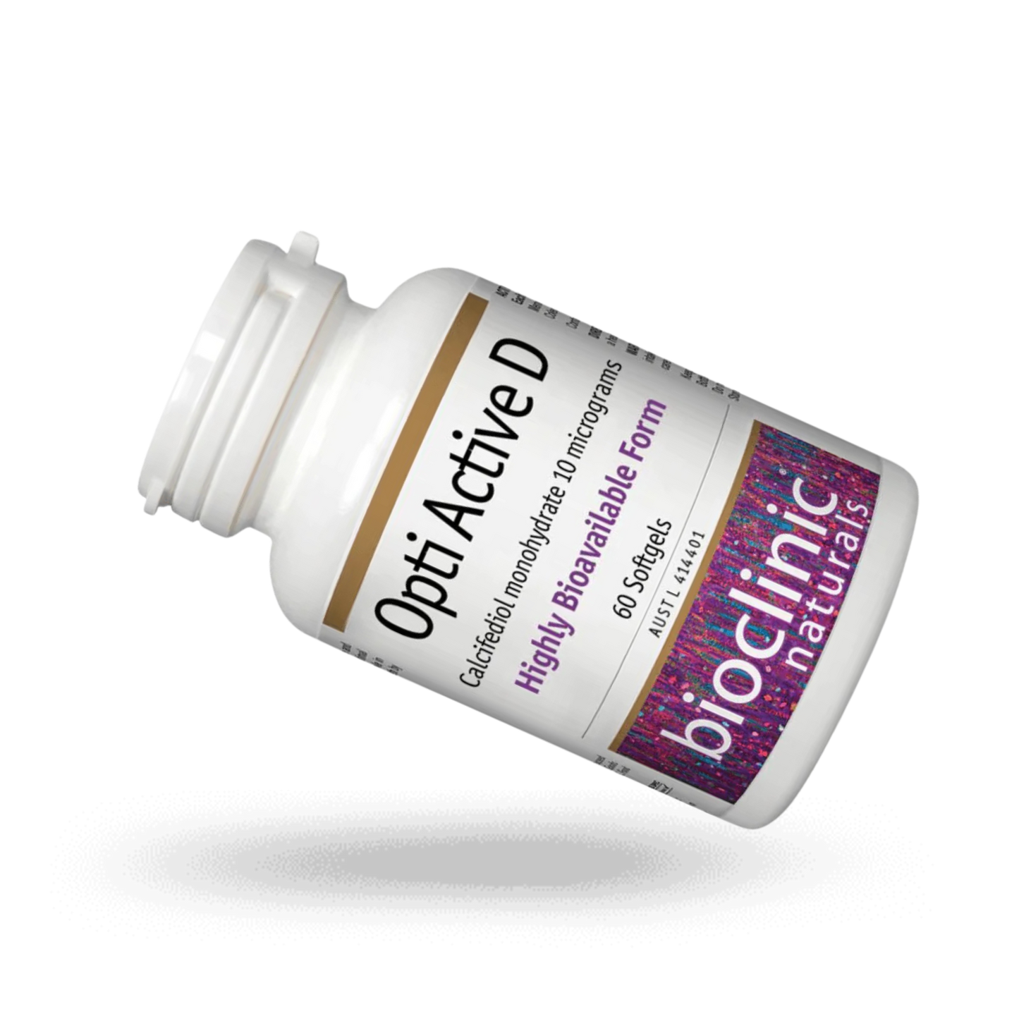 Bioclinic Naturals Opti Active D 60 Softgels