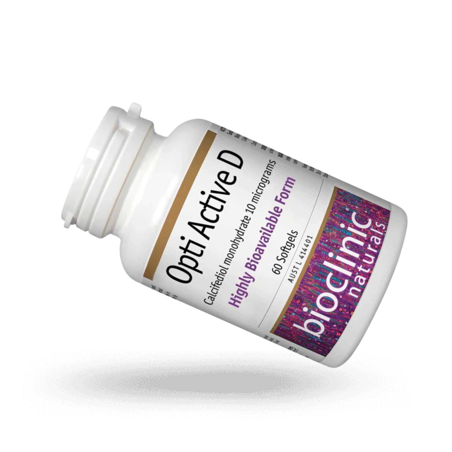 Bioclinic Naturals Opti Active D 60 Softgels