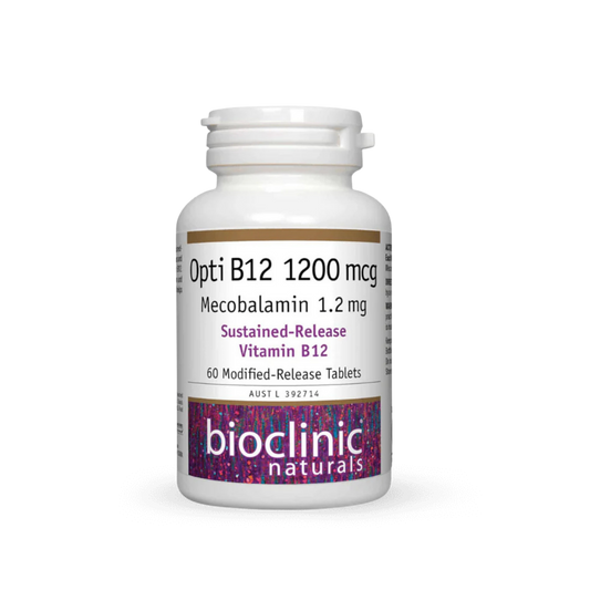 Bioclinic Naturals Opti B12 1200mcg 60 Tablets