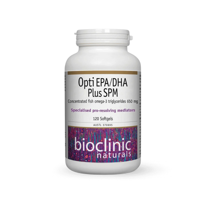 Bioclinic Naturals Opti EPA/DHA Plus SPM 120c