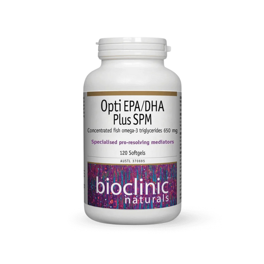 Bioclinic Naturals Opti EPA/DHA Plus SPM 120c