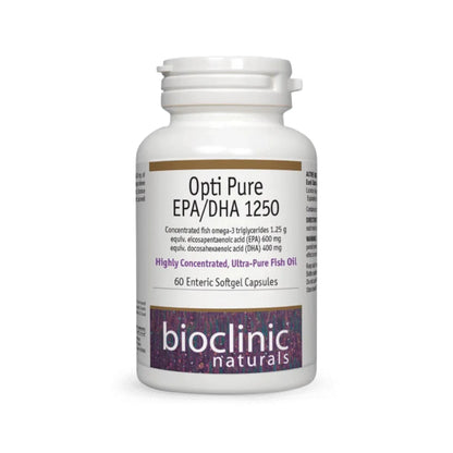 Opti Pure EPA/DHA 1250 60 Enteric Softgel Capsules