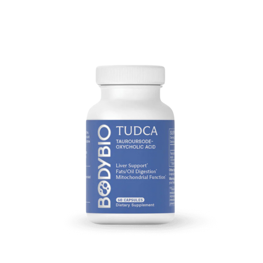 BodyBio TUDCA (Tauroursodeoxycholic Acid) 60c