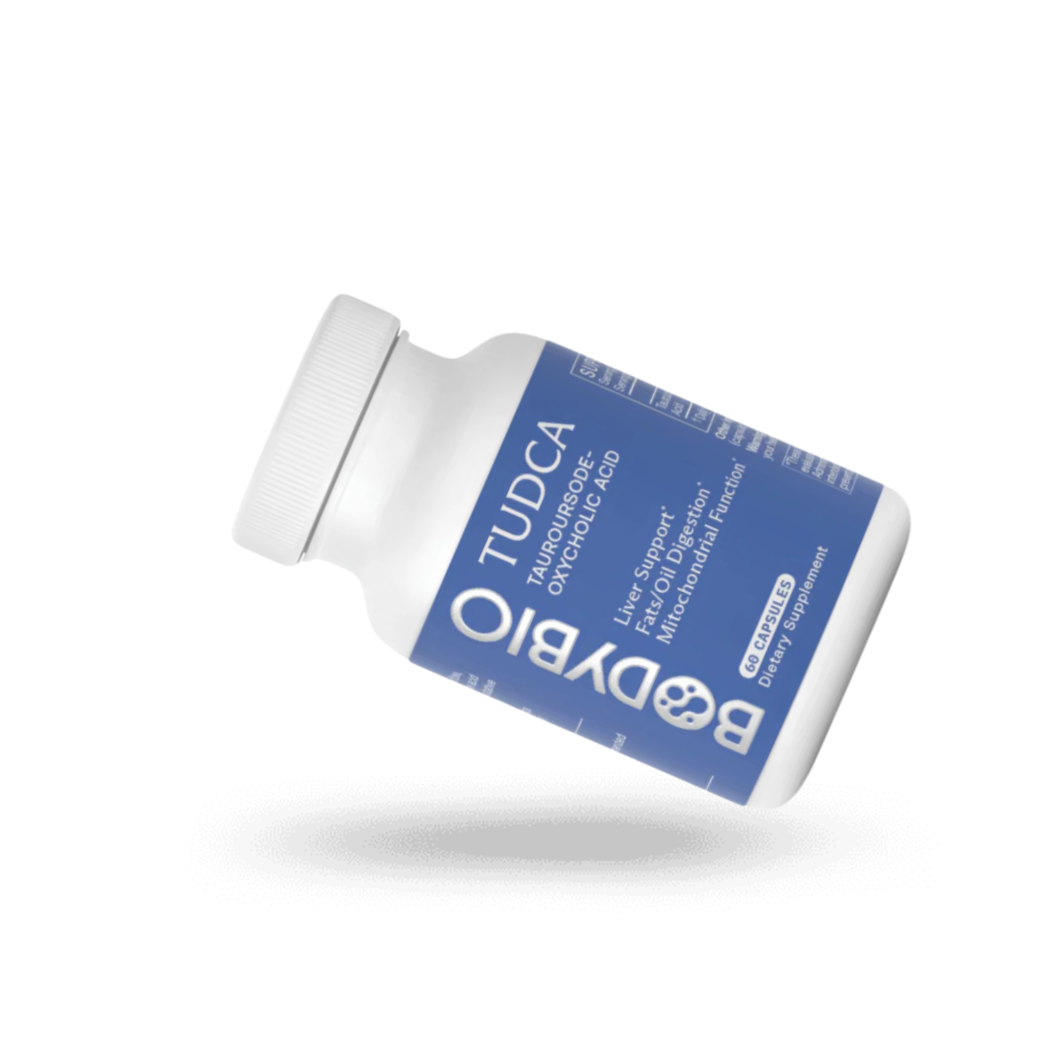 BodyBio TUDCA (Tauroursodeoxycholic Acid) 60c