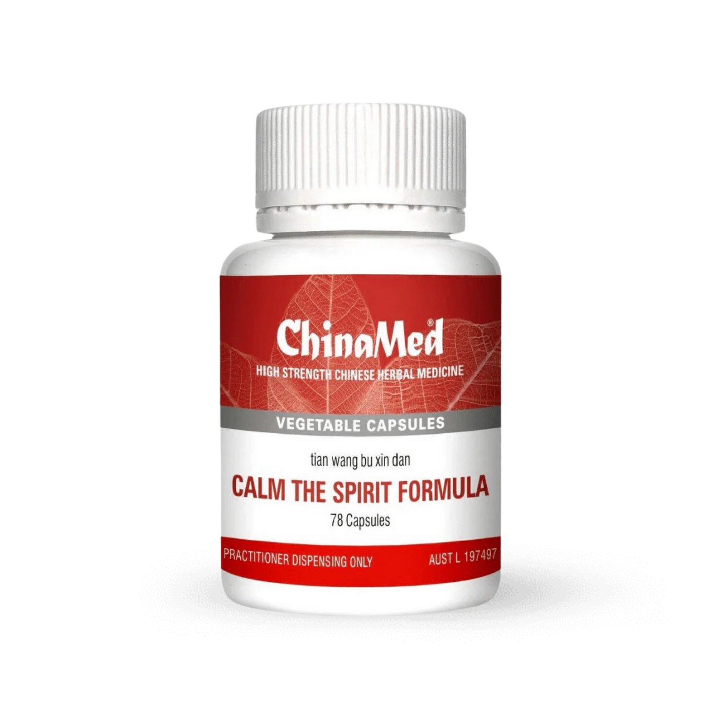 ChinaMed Calm the Spirit Formula 78c