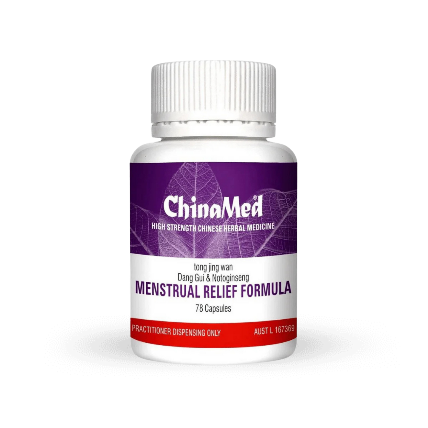 ChinaMed Menstrual Relief Formula 78c