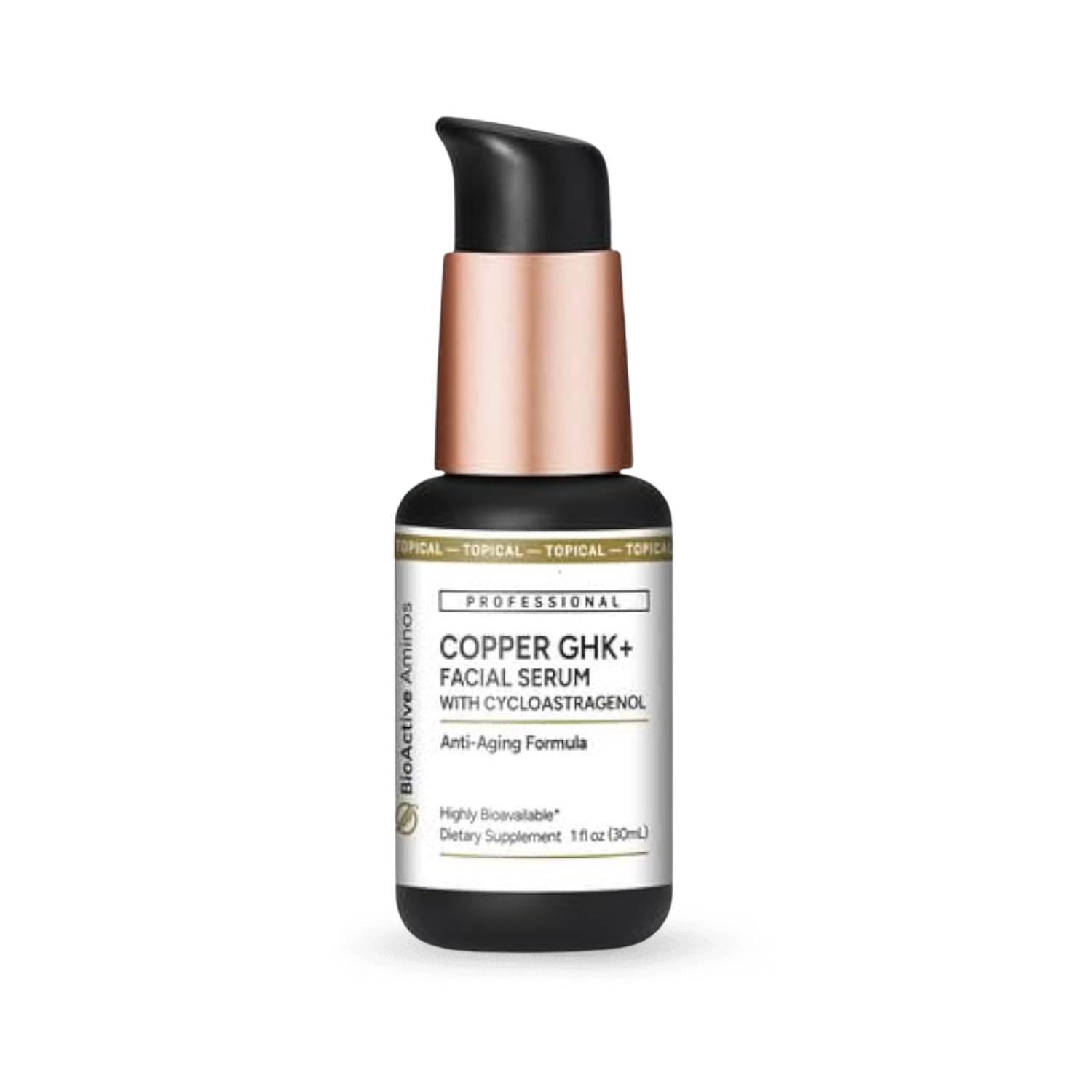 Copper GHK+ Facial Serum with Cycloastragenol