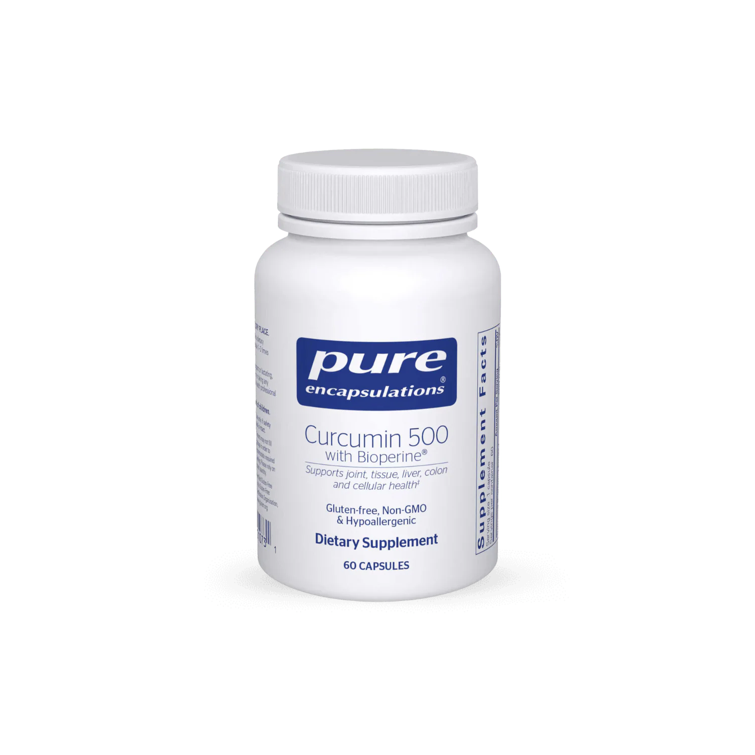 Curcumin 500 with Bioperine 60 Capsules