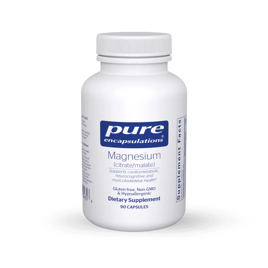 Pure Encapsulations Magnesium (citrate/malate) Capsules