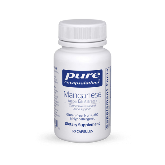 Pure Encapsulations Manganese (aspartate/citrate) 60 Capsules