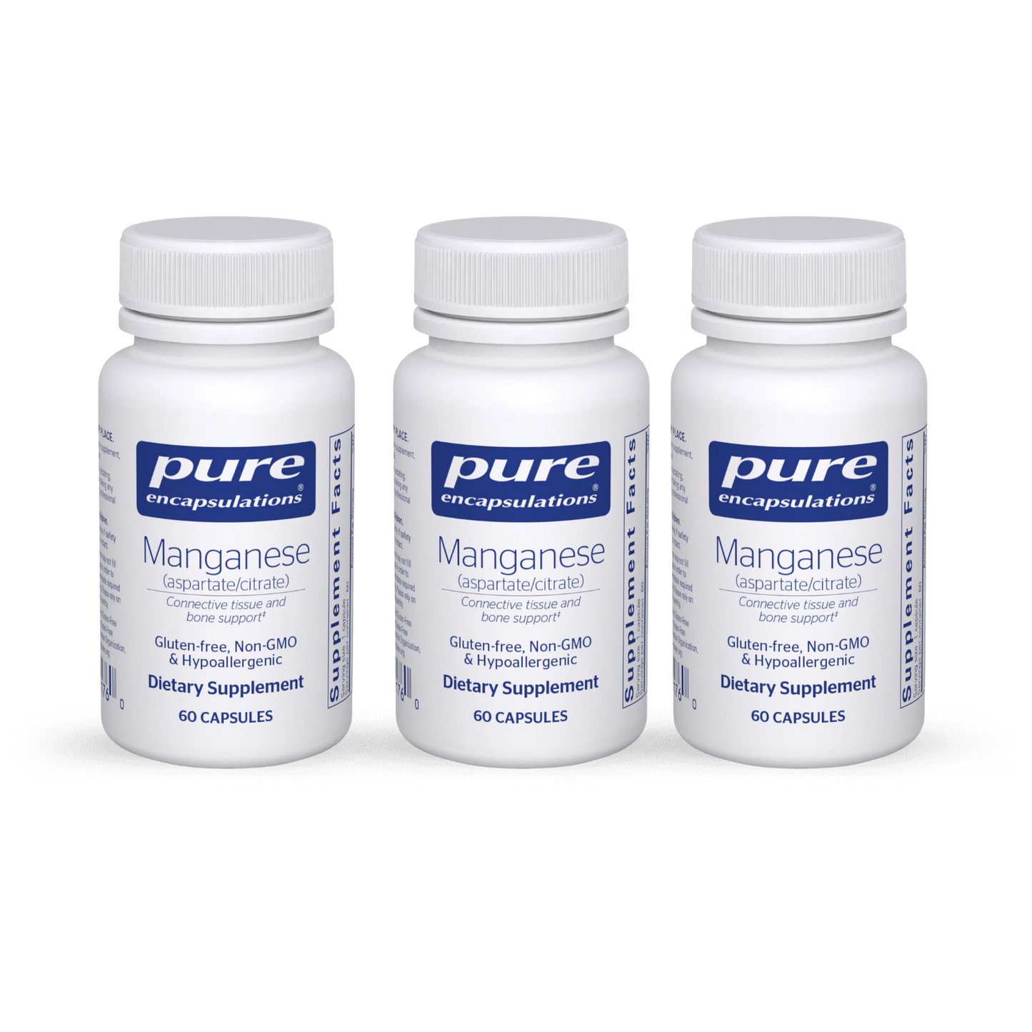Manganese (aspartate/citrate) 60 Capsules