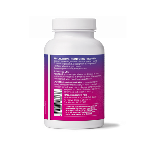 Microbiome Labs MegaSporeBiotic Gummies for Adults 60
