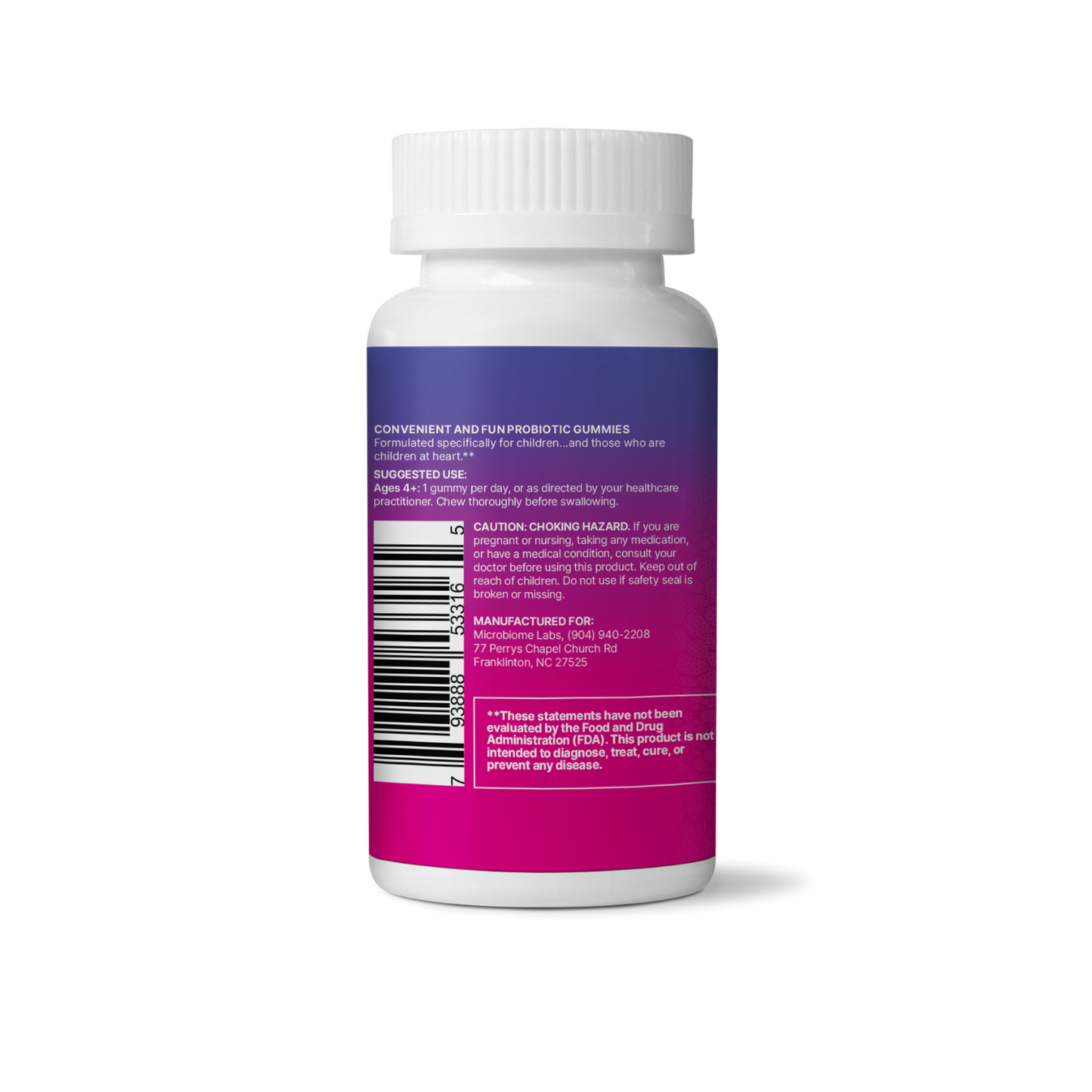 Microbiome Labs MegaSporeBiotic Gummies 30 Gummies