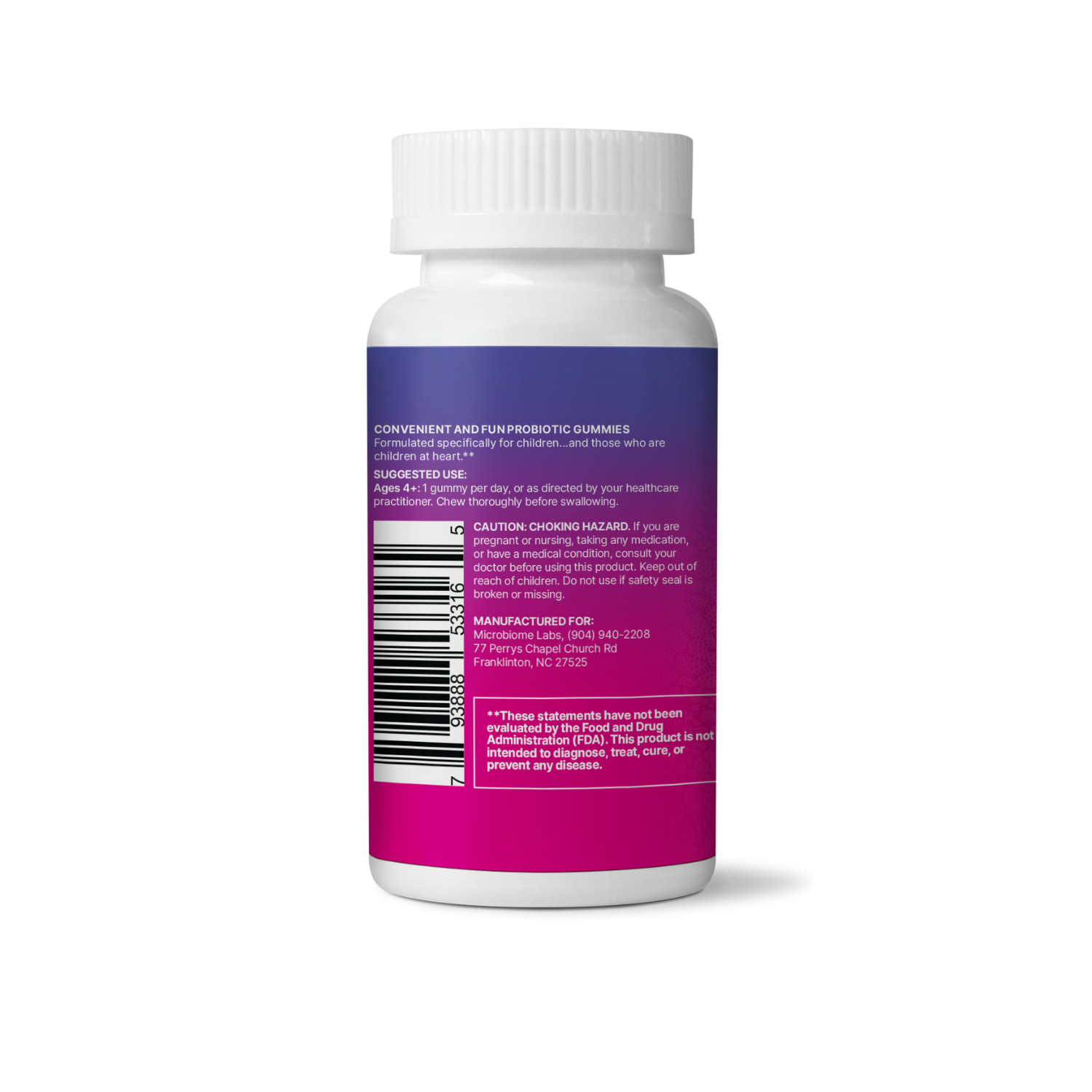 Microbiome Labs MegaSporeBiotic Gummies 30 Gummies