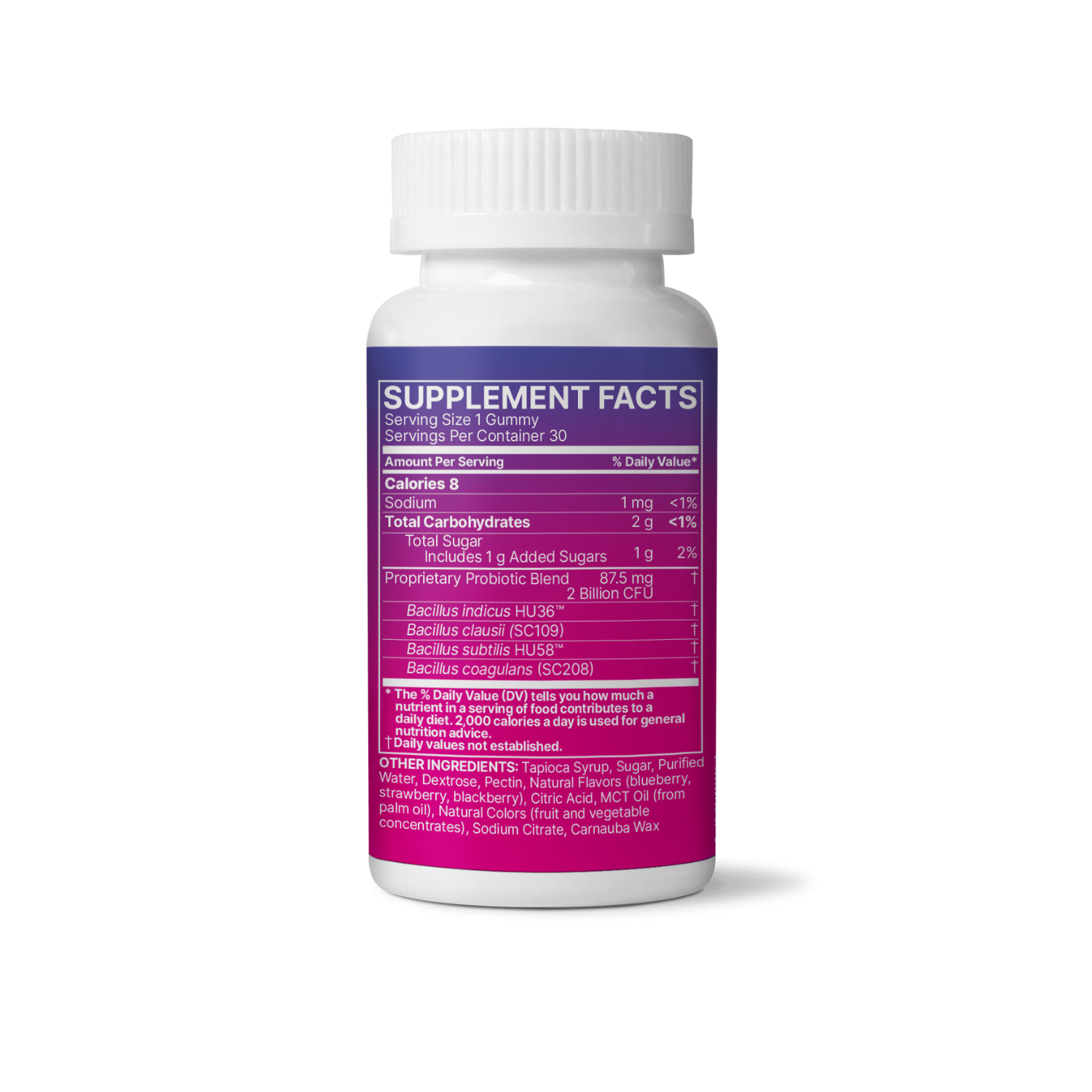 Microbiome Labs MegaSporeBiotic Gummies 30 Gummies