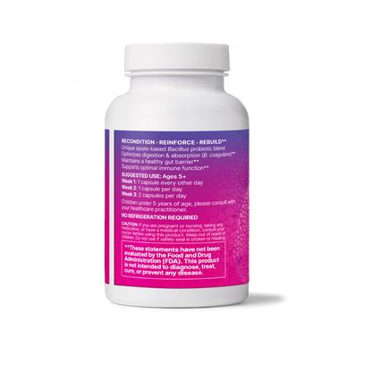 Microbiome Labs MegaSporeBiotic 60 Capsules
