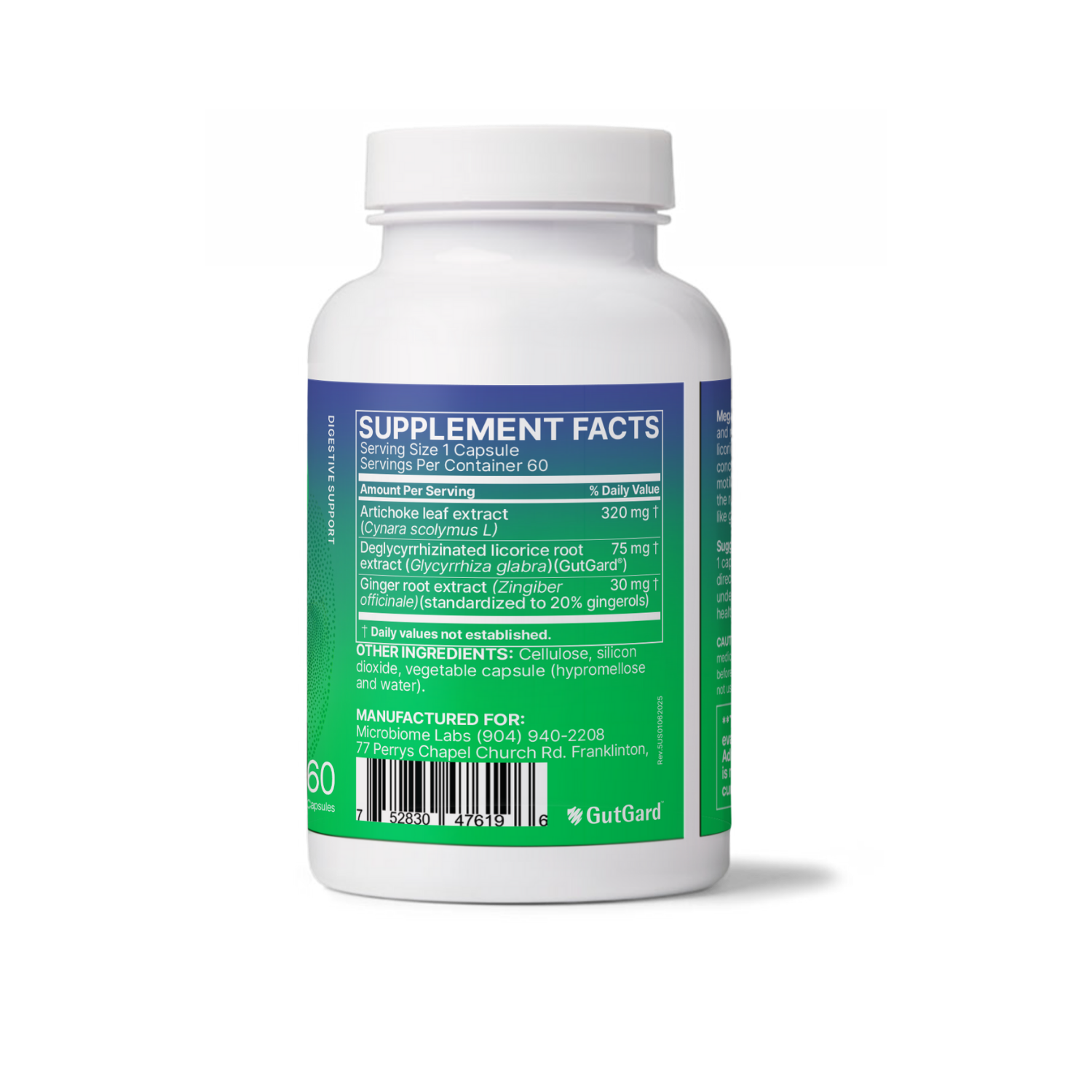 Microbiome Labs MegaGuard 60 Capsules