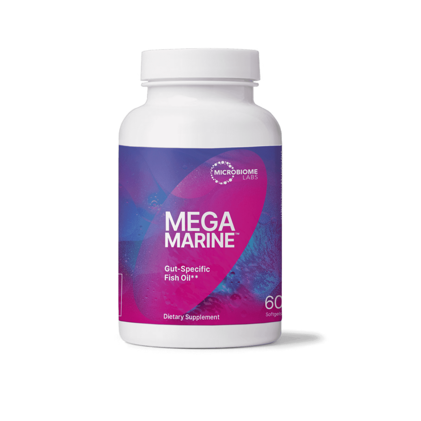 Microbiome Labs MegaMarine 60 Softgels